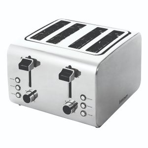 Igenix 4Slice S/Steel Toaster Ig3204