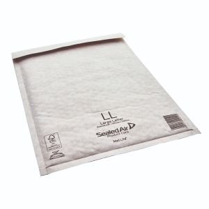 Sealed Air Bubble Mailer Wht PkPk50 Sealed Air Bubble Mailer Wht PkPk50