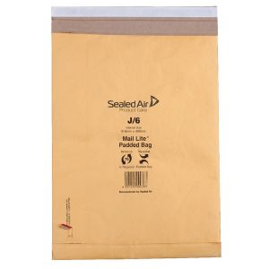 Maillite Gold Padded Bag 314x450mm