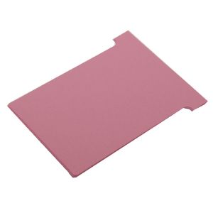 Nobo T-Card Size 2 Pink Pk100