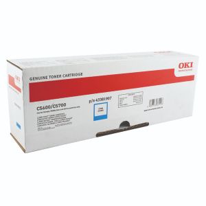 Oki C610 Cyan Toner 44315307