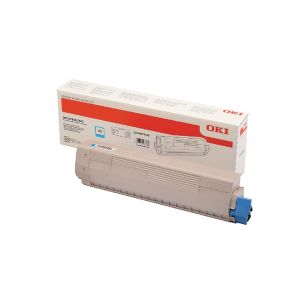 Oki Cyan Toner C823 833 843 7k
