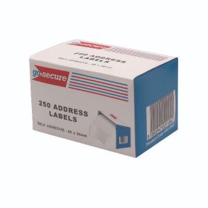 Gosecure 250 Address Labels Pk1500