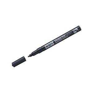 Pentel N50S Fine Marker Black Pk12