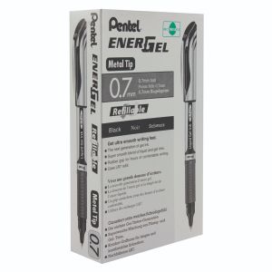 Pentel Metal Tip Rollerball Black