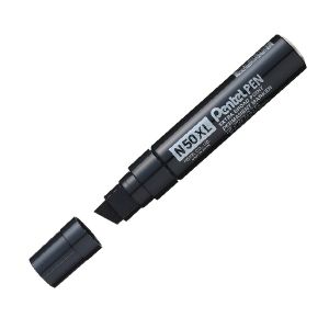 Pentel N50XL-A Jmbo Perm Mrkr Blk P6