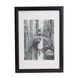 Hampton Frames Black Wood Cert Frm