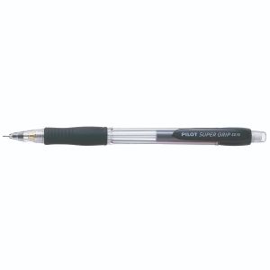 Pilot Super Grip Pencil Black Pk12