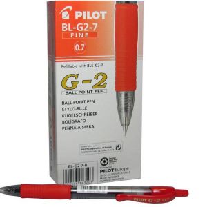 Pilot G2 07 Rflable Red Box 12