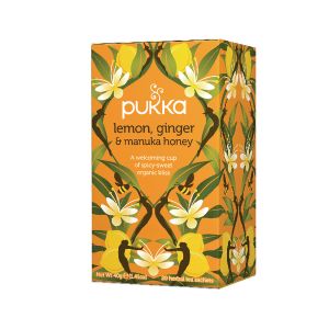 Pukka Lemon/Ginger/Manuka Tea Pk20