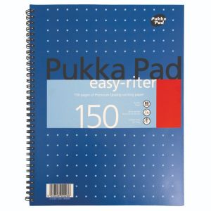 Pukka WB NotePd Easy-Rite A4 Wht Pk3