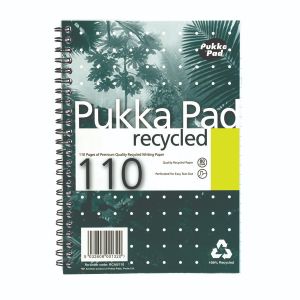 Pukka Recycled Wirebound Pad A5 Pk3