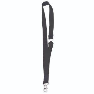 Announce Textile Necklace Black P10