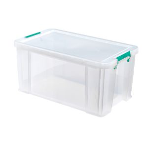 Storestack Storage Box Clear 54L