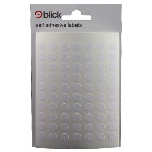 Blick White 8mm Round Label Bag