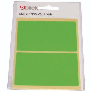 Blick Green Lbl Flurecnt Bag 50x80mm