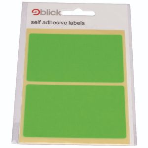 Blick Green Lbl Flurecnt Bag 50x80mm