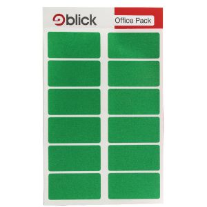 Blick Self Adhesive Labels Grn Pk320