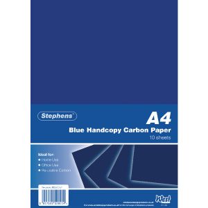 Stephens Blu Hand Carbon Paper Pk100