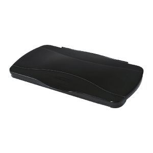 Rubbermaid Slim Jim Hinge Lid Black