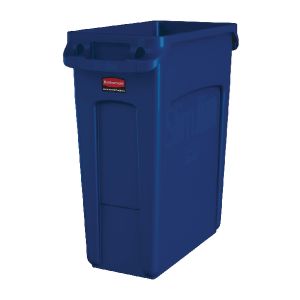 Rubbermaid Slim Jim Cntn 60L Blue