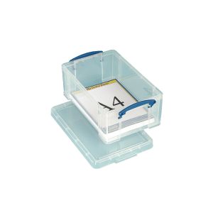 Really Useful 9L Storage Box/Lid Clr