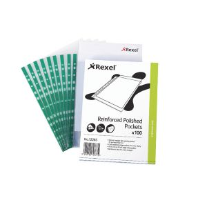 Rexel Nyrex A4 Pocket Green Sp Pk100