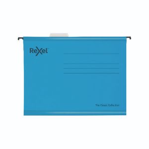 Rexel Classic Blue Susp Files Pk25