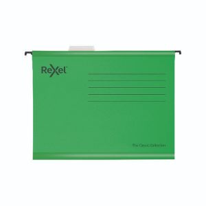 Rexel Grn Foolscap Susp Files Pk25