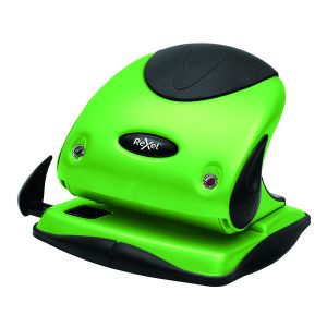Rexel P225 Hole Punch Green