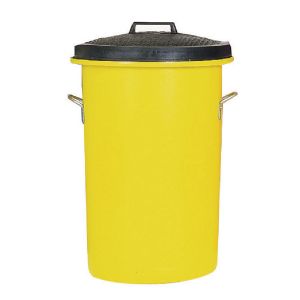 Bin/Lid/Handles 85 Litre Ylw 311971