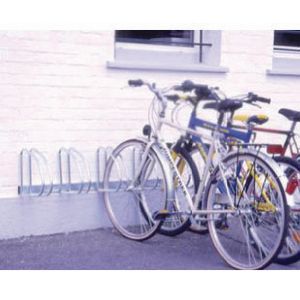 Cycle Rack 4 Bikes Aluminium 320079