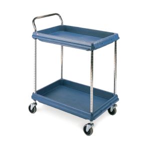 2Tier Deep Ledge Trolley Blu 322442