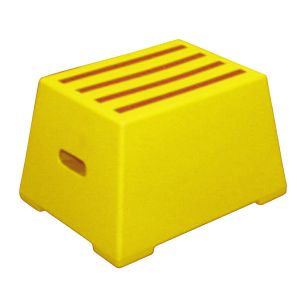 1 Tread Yellow Plastic Safety Step