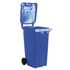 Wheelie Bin 120L Blue 480x555x930mm