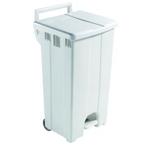 90L Mob Pedal Bin Lid Lgrey 357001