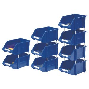 Vfm Heavy Duty Storage Bin Blue P12