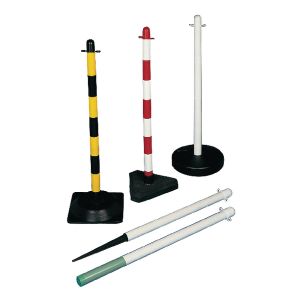 2 Freestanding Posts Yel/Blk 371438