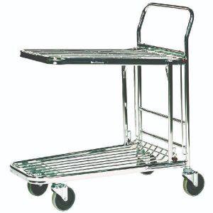 Metallic Grey Stock Trolley 373227