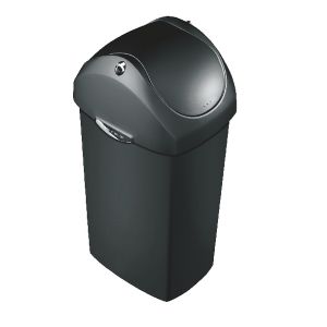 Black 40L SWING BIN 376201