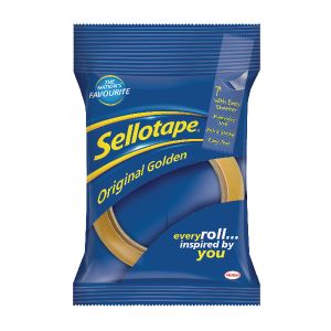 Sellotape Golden 18mm Tape Pk16