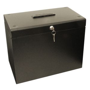 Cathedral A4 File Box Black A4Bk