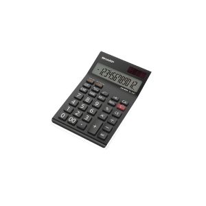 Sharp El124At Desk Calc El124Atwh