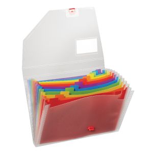 Snopake Rainbow Expand Organiser A4