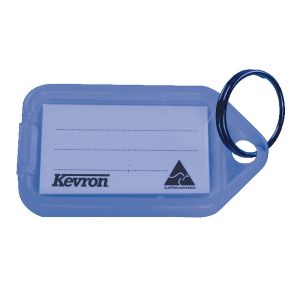 Kevron Clicktag Plastic Blu Pk100