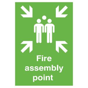 Signslab A2 Fire Assembly Point PVC