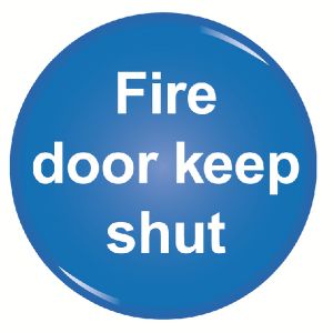 Signslab Fire Door Keep Shut Symbol