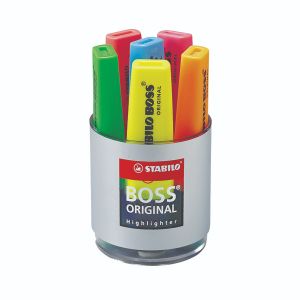Stabilo Boss Orig Hler Dset Ast Pk6