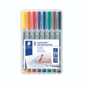 Staedtler Lumocolour Med Tip Pk8