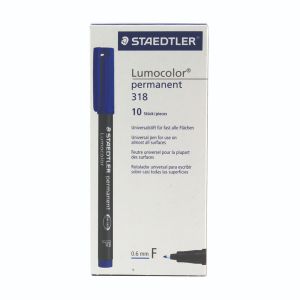 Staedtler Lumocolr OHP Pens Blu Pk10